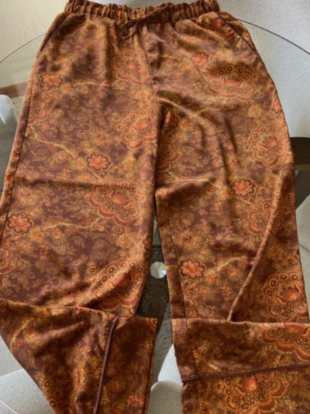 Laura Ashley & Urban Outfitters Mara Pajama Trouser Pants Women's Small Petite P